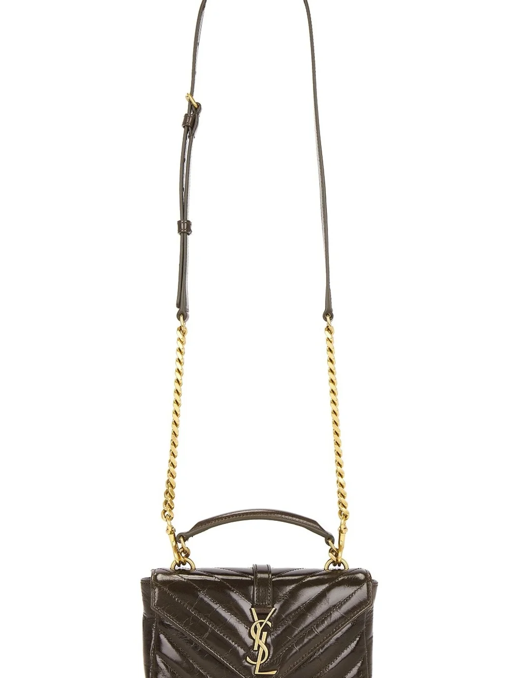 ‼️ON SALE‼️Authentic NEW Saint Laurent Mini College Chain Bag.
